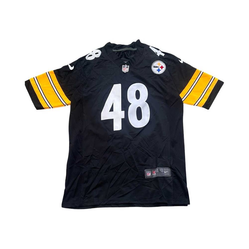 Nike On Field Pittsburgh Steelers football jersey - Bud Dupree #48 - size large
